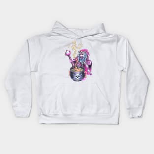 Wizard tatoo art Kids Hoodie